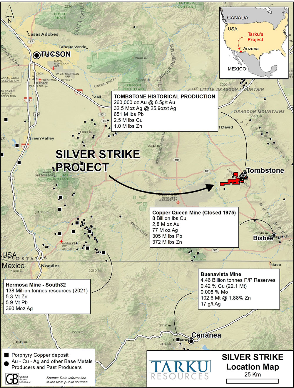 The Silver Strike Project and Other Regional Mines